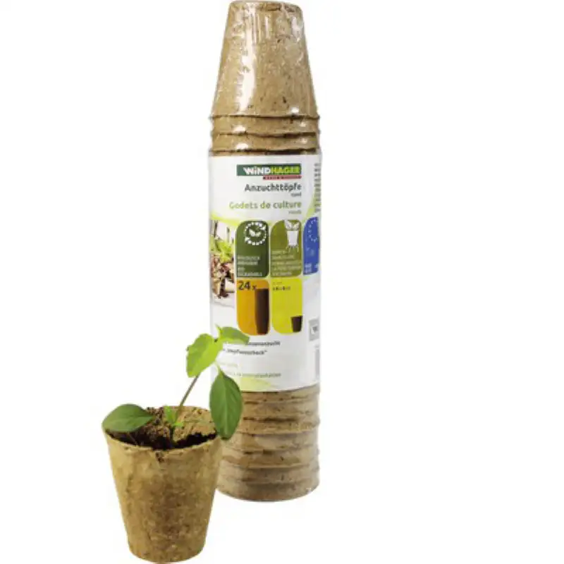 Godet de culture rond 6cm (24 pcs)