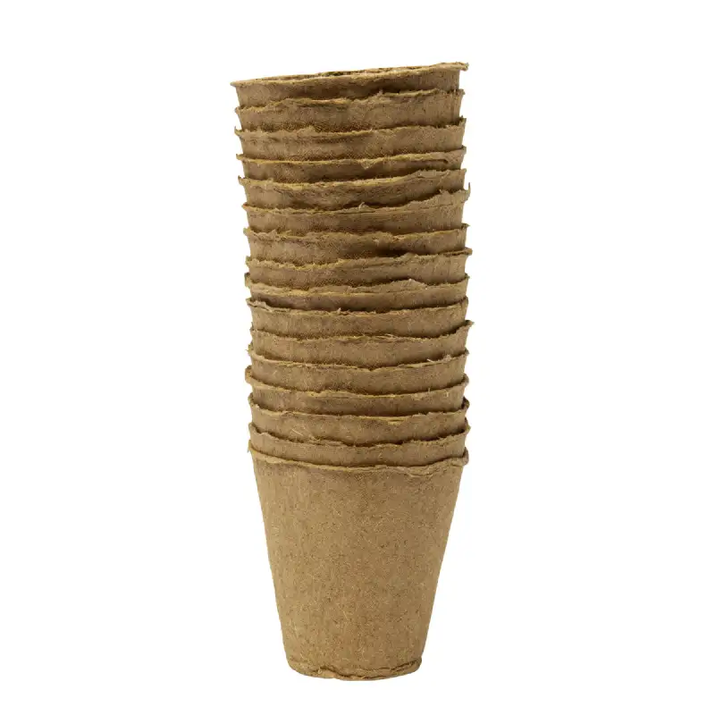 Godet de cultures rond 8 x 8 x 8,5 cm (16 pcs)