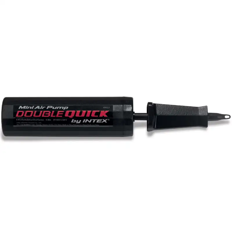 Mini gonfleur à main double action pour bouée et matelas