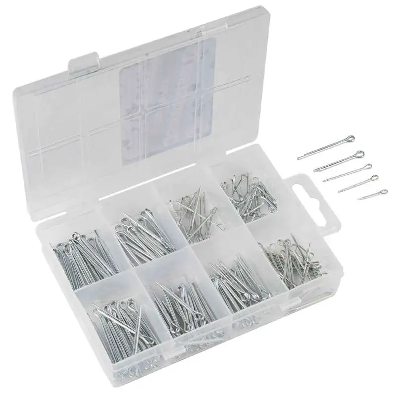Goupilles fendues assorties 175pcs