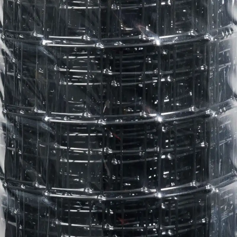 Grillage plastique noir 1x10m
