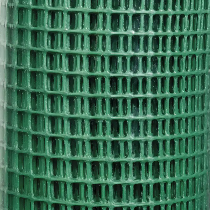 Grillage plastique vert 9x9 mm