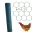 Grillage plastifié mailles hexagonales de 13mm WERKA PRO