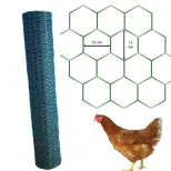 Grillage plastifié mailles hexagonales de 13mm WERKA PRO