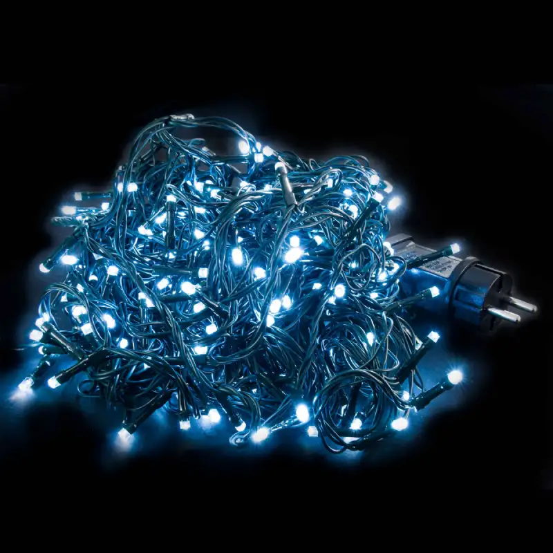 Guirlande de Noël - 1200 led blanches ( 24 mètres )