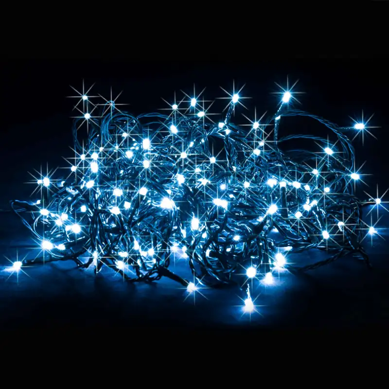 Guirlande 40 led blanche 4 m extérieur