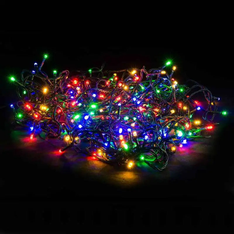 Guirlande 240 led multicolore 24m extérieur