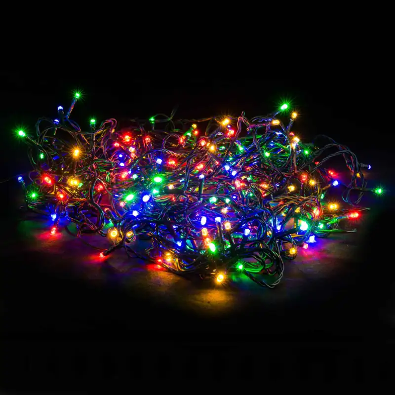 Guirlande 40led multicolore 4m extérieur