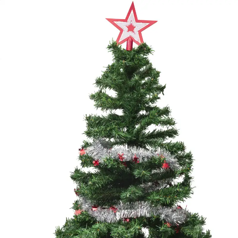 Guirlande de sapin flocon Ø 5cm 2 mètres