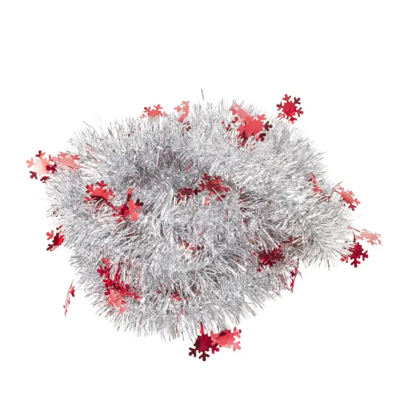 Guirlande de sapin flocon Ø 5cm 2 mètres