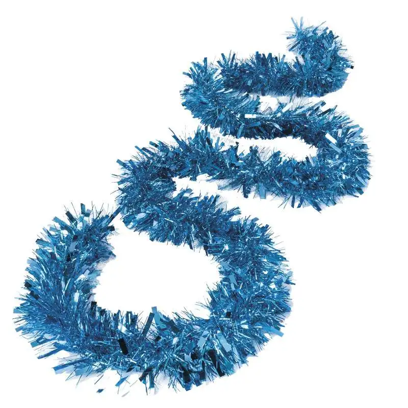 Guirlande bleue 2 m en pvc