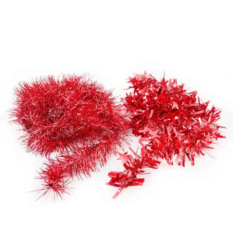 Guirlande rouge 180cm