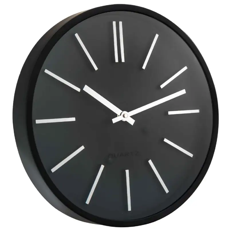 Horloge à quartz silencieuse de 35 cm de diamètre