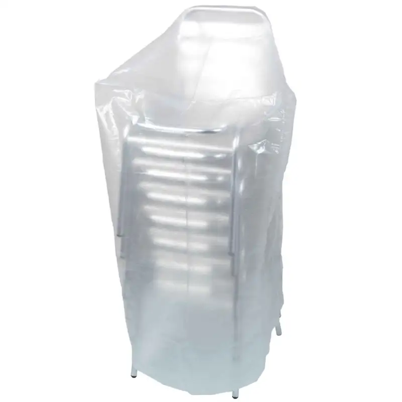 Housse transparente pour 10 chaises