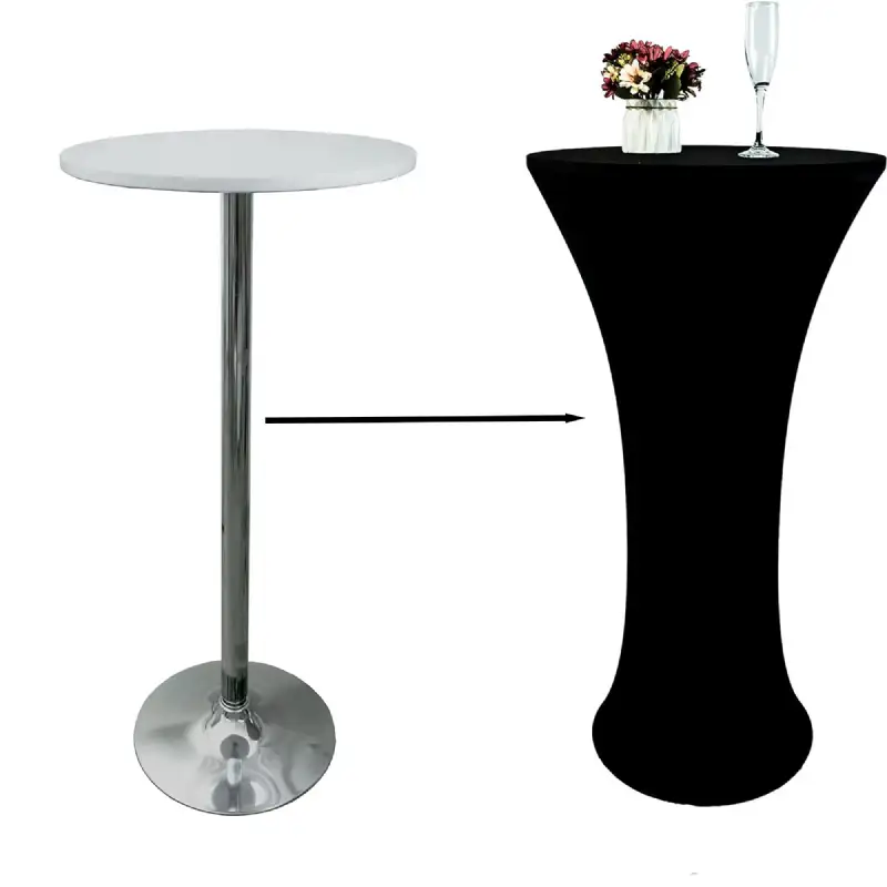 Housse noire pour mange debout WERKA PRO