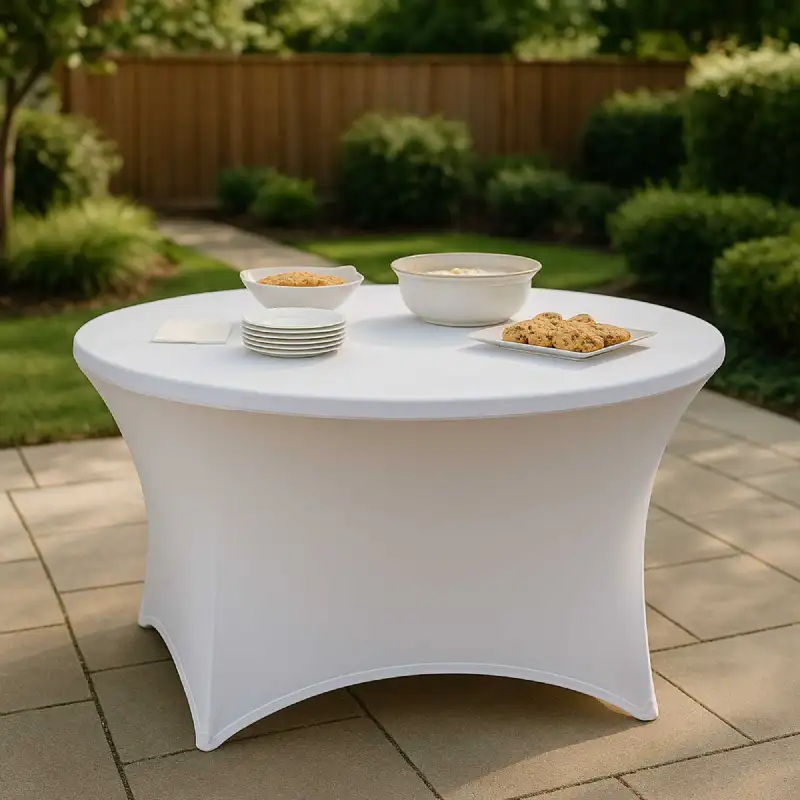 Housse nappe WERKA PRO pour table Ø150cm