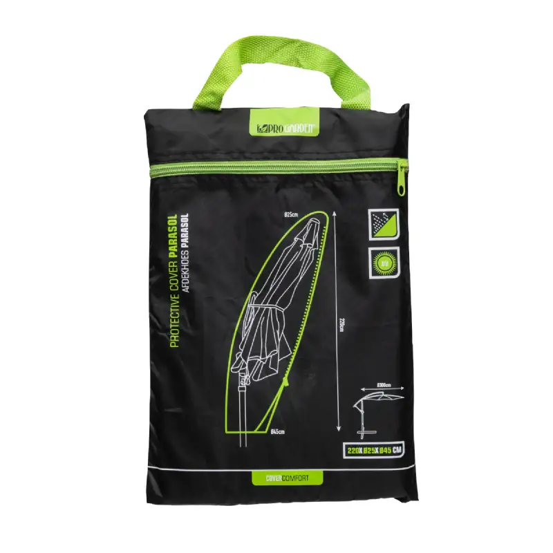 Housse parasol déporté (220cm-Hø25cm-baseø45cm) Ozalide