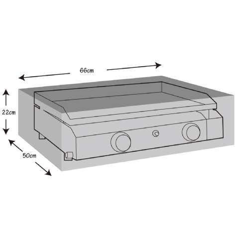 Housse de protection pour plancha à gaz (66x50x22cm) Werkapro