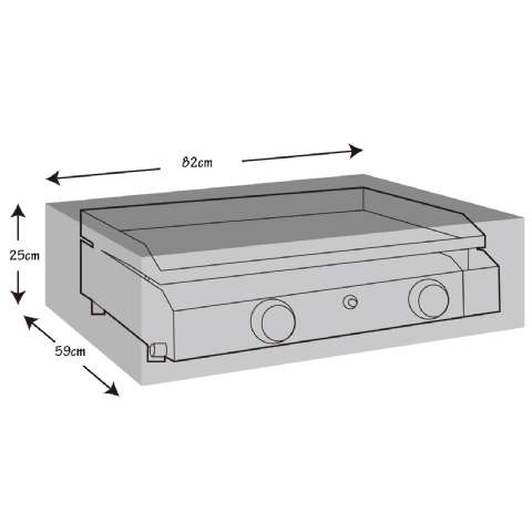 Housse de protection pour plancha à gaz (82x59x25cm) Werkapro - Werkapro - 5,99€ Housse de protection pour plancha à gaz (82x59x25cm) Werkapro