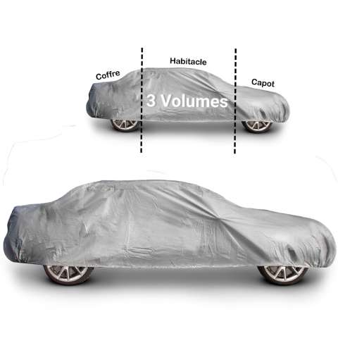 Housse de protection doublée pour voiture berline Werkapro - Werkapro - 29,99€ Housse de protection doublée pour voiture berline Werkapro