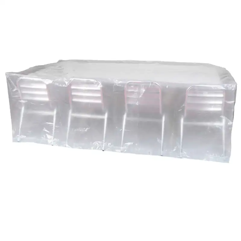 Housse transparente table rectangulaire 2,50m