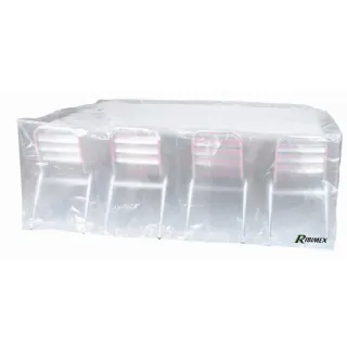 Housse transparente table rectangulaire 2,50m 