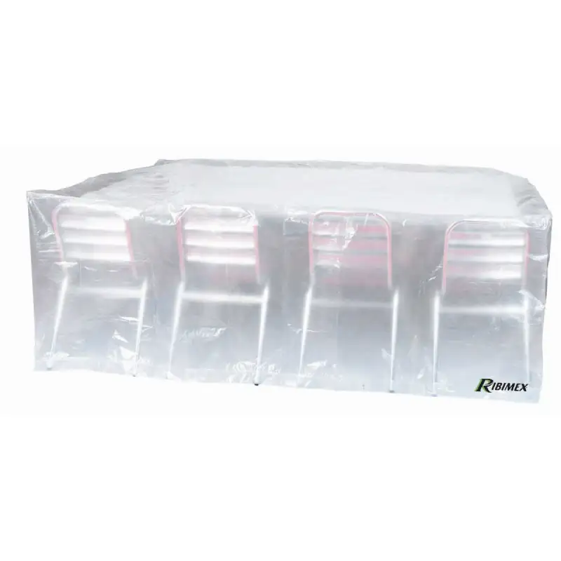 Housse transparente table rectangulaire 2,50m 