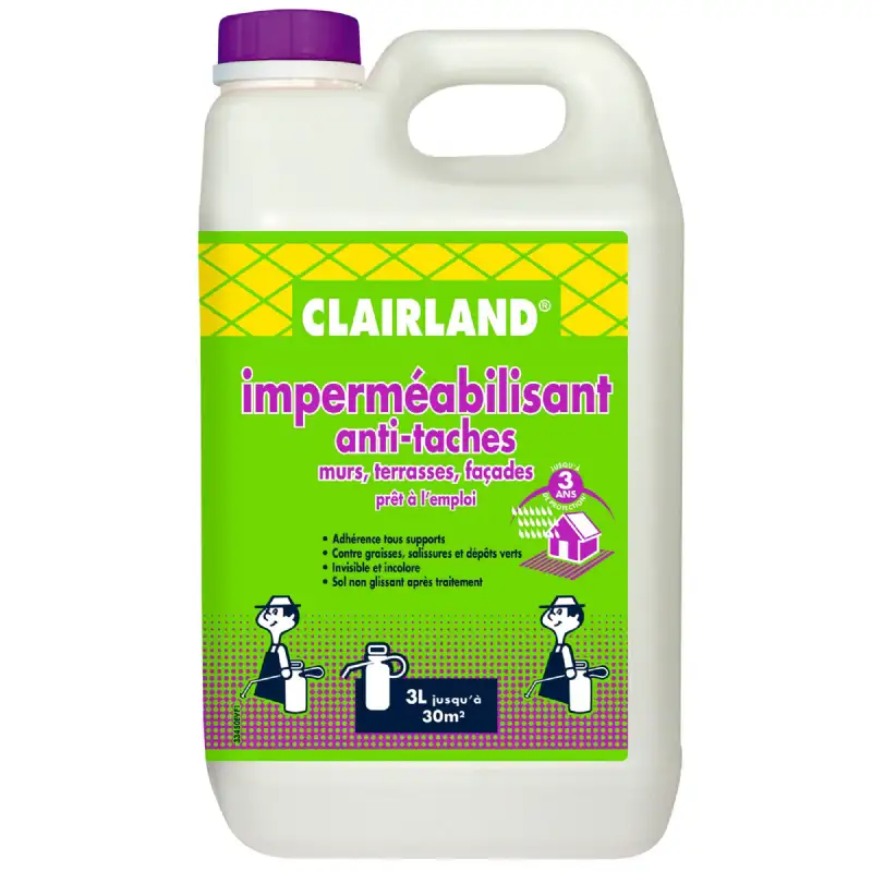 Imperméabilisant anti-taches Clairland 3 litres