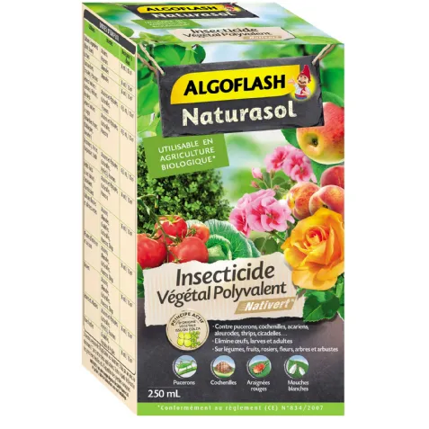 Insecticide Végétal Polyvalent ALGOFLASH 250 ml
