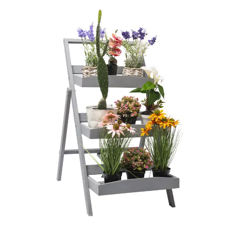 Étagère de jardin en bois WERKA PRO (66,5x50,2x79,5cm)