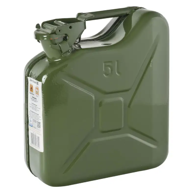 Jerrycan 5 litres métal