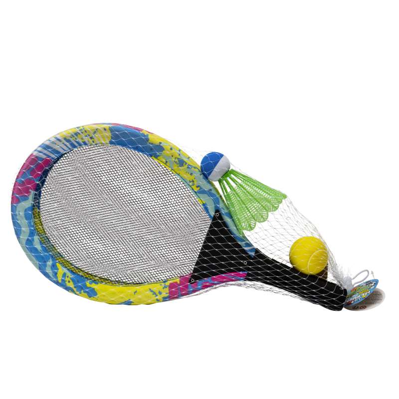 Jeu de raquettes tennis badminton (4 pcs)