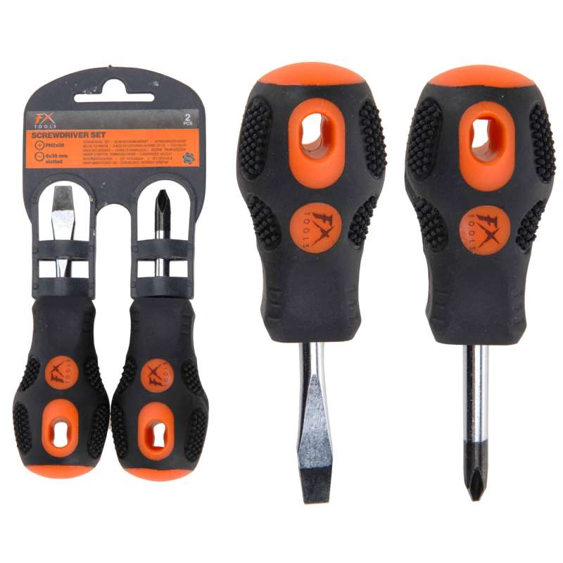 Jeu de 2 tournevis pomme de mains - Fx tools - 1,48€ Jeu de 2 tournevis pomme de mains