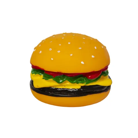 Jouet pour chien hamburger en vinyl - ZOLUX