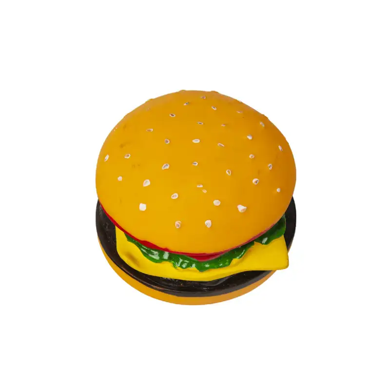 Jouet pour chien hamburger en vinyl - ZOLUX