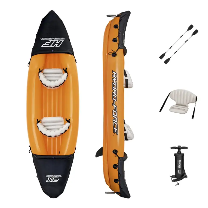 Kayak canoé gonflable 2 places 3,21m