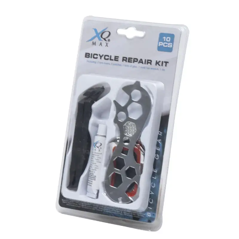 Kit de réparation chambre à air vélo