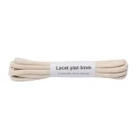 Lacet plat en coton bio 5mm  WERKA PRO