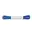 Lacet rond bleu 100 % coton bio WERKA PRO