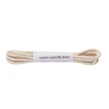 Lacet rond en coton bio 2,4 mm