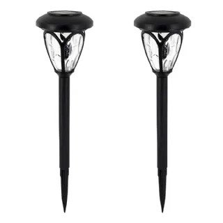 Lampe borne solaire 2 pièces WERKA PRO