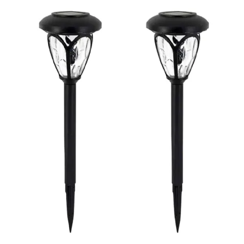 Lampe borne solaire 2 pièces WERKA PRO