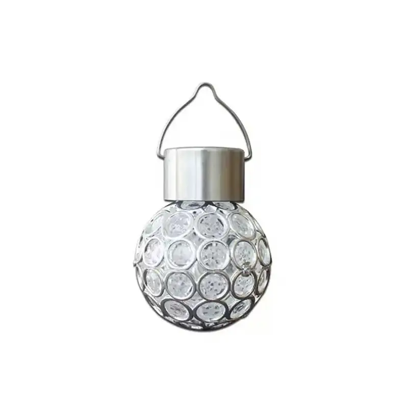 Lampe boule solaire couleur 2 pièces WERKAPRO