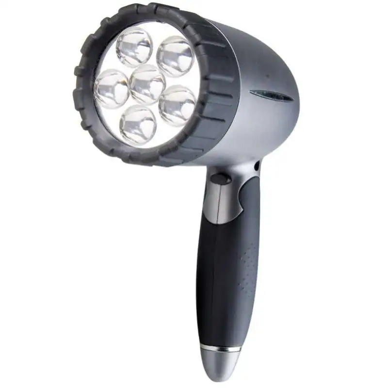 Lampe phare a main dynamo et secteur