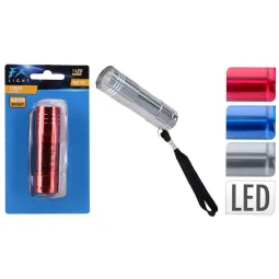 Lampe de Poche Aluminium 16 cm 80 Lumens FX LIGHT