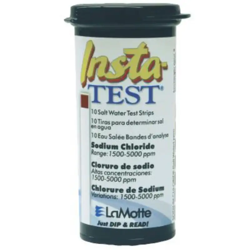 Boîte de 10 languettes de salinité pour piscine et spa