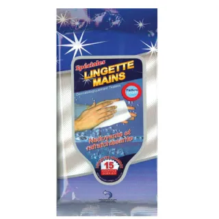 Lingettes Mains Peraline - Nettoyantes