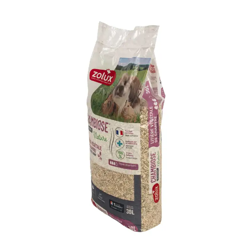 Litière Naturelle pour Rongeurs  30L - Zolux 