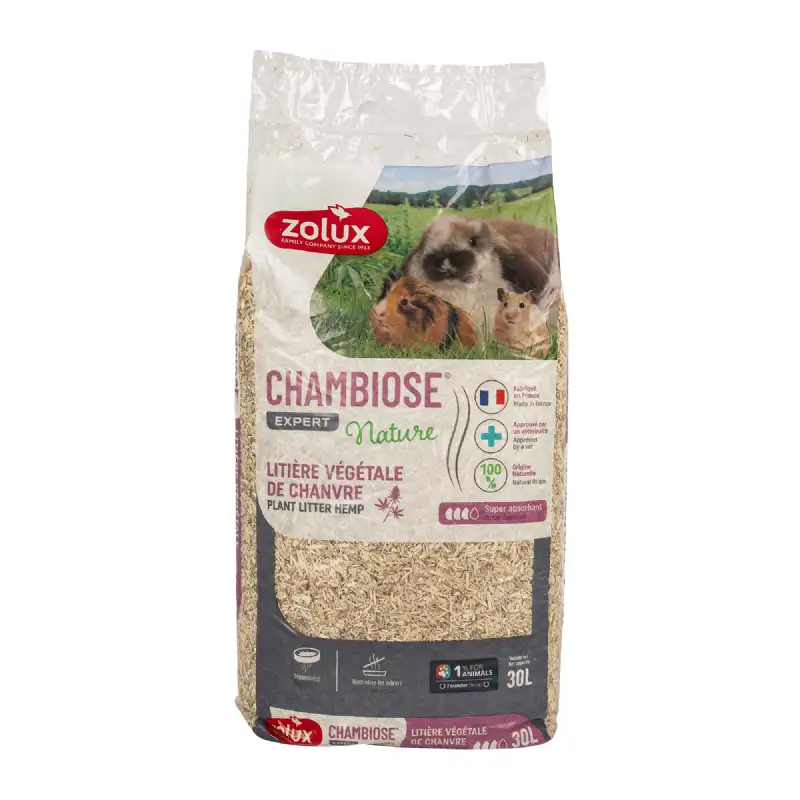 Litière Naturelle pour Rongeurs  30L - Zolux 
