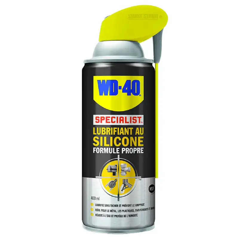 Bombe lubrifiant au silicone WD-40 400ml